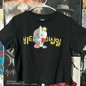BT21 BTS Crop Top Line Friends
